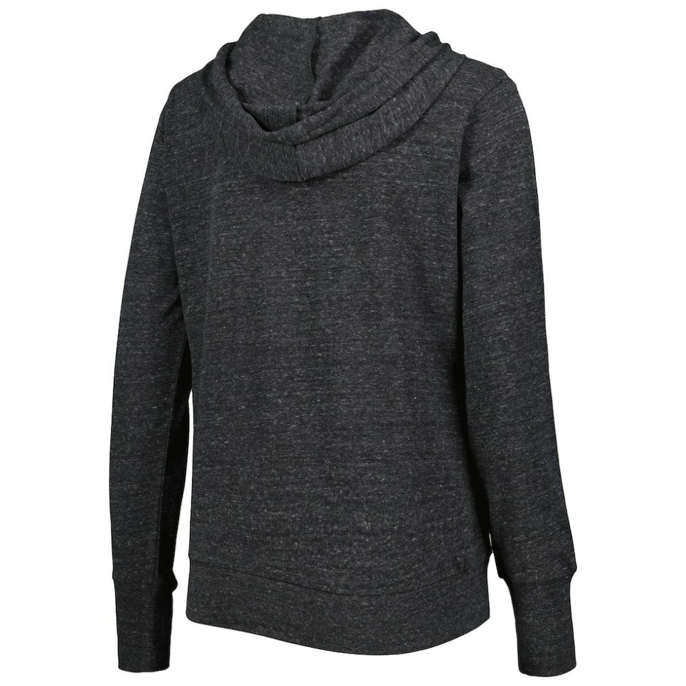 Chicago White Sox Touch Women's Training Camp Tri-Blend Lightweight Full-Zip Hoodie Black