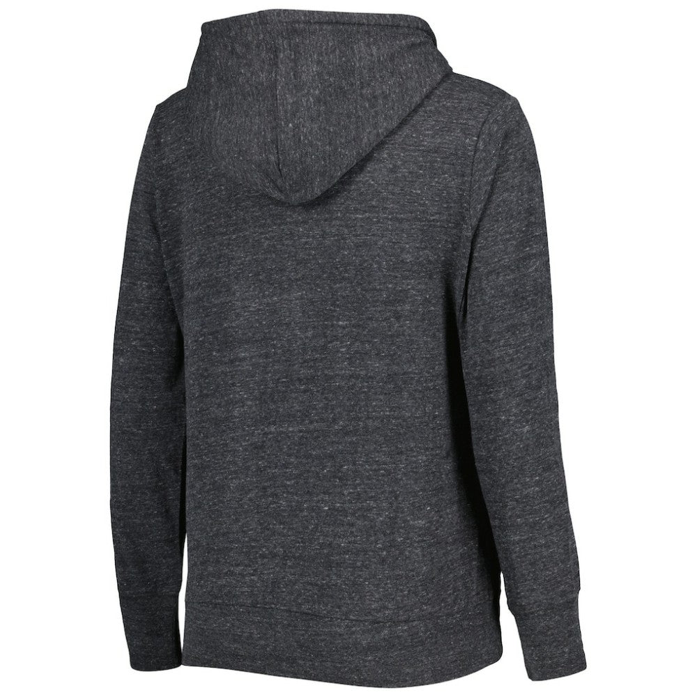 San Francisco Giants Touch Women's Training Camp Tri-Blend Lightweight Full-Zip Hoodie Black