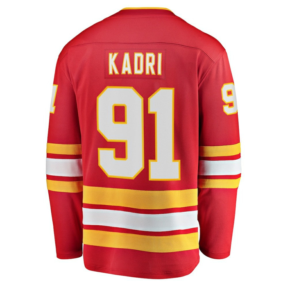 Nazem Kadri Calgary Flames Fanatics Home Breakaway Player Jersey Red
