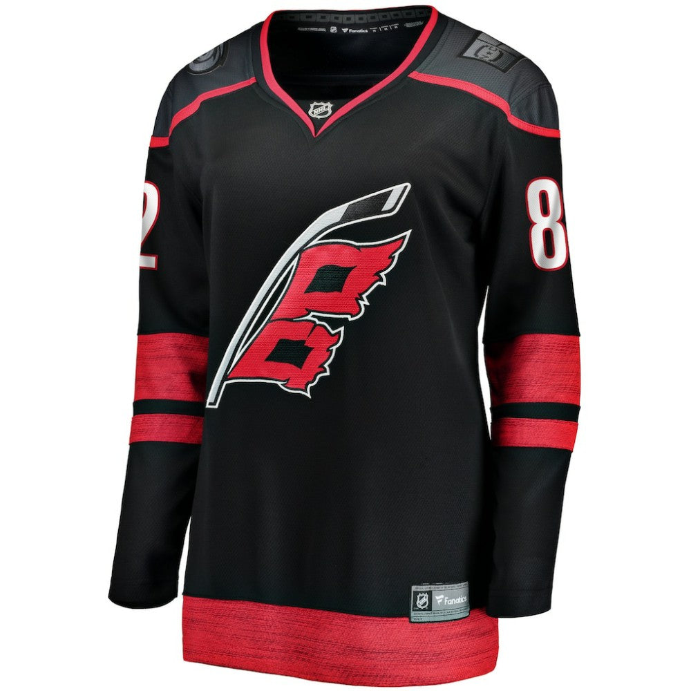 Jesperi Kotkaniemi Carolina Hurricanes Fanatics Women's Home Breakaway Player Jersey Black