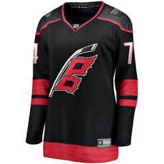 Jaccob Slavin Carolina Hurricanes Fanatics Women's Home Breakaway Player Jersey Black