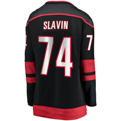 Jaccob Slavin Carolina Hurricanes Fanatics Women's Home Breakaway Player Jersey Black