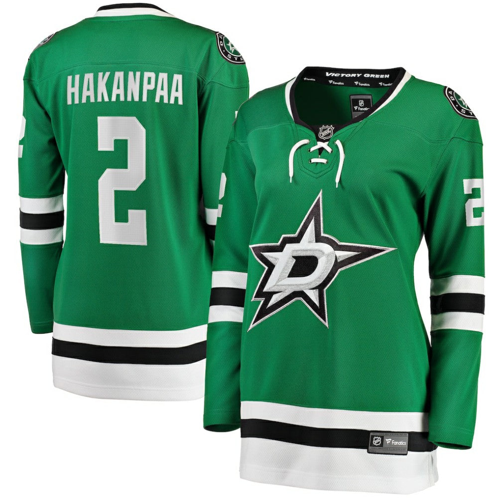 Jani Hakanpaa Dallas Stars Fanatics Women's Home Breakaway Player Jersey Kelly Green