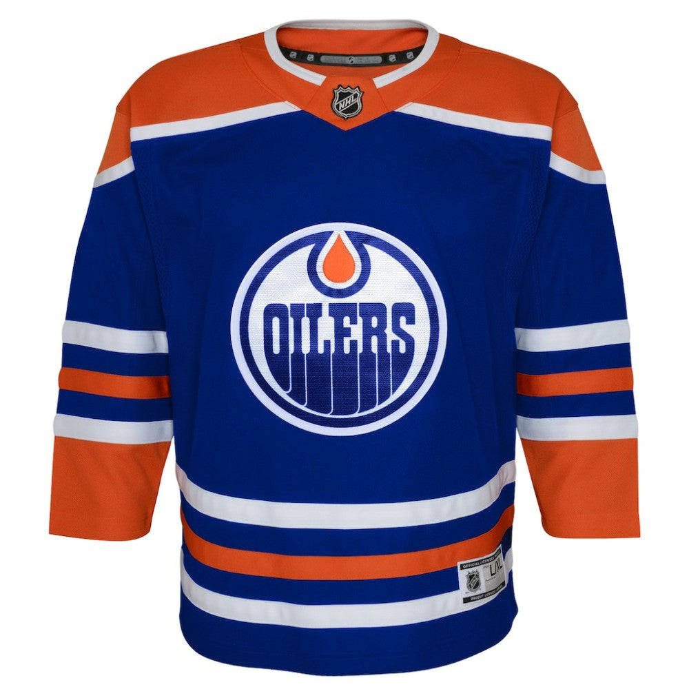 Edmonton Oilers Youth Home Premier Jersey Royal