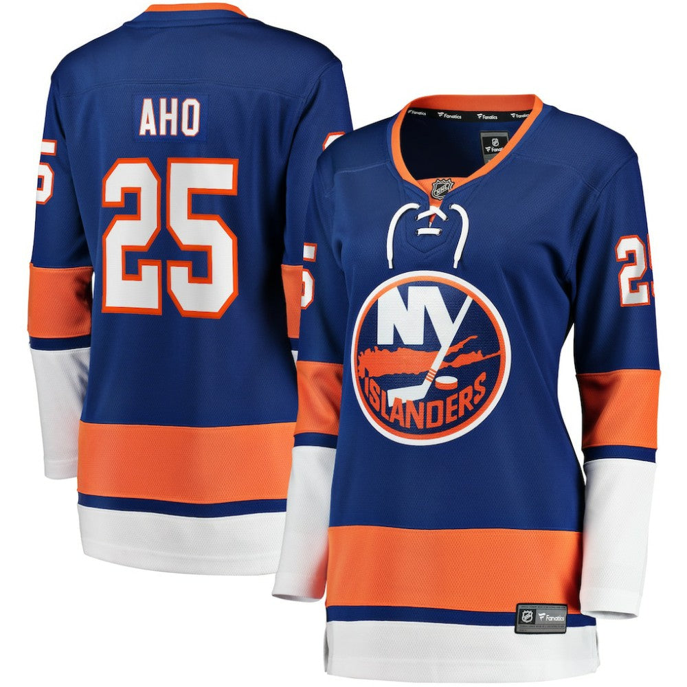 Sebastian Aho New York Islanders Fanatics Women's Home Breakaway Player Jersey Royal