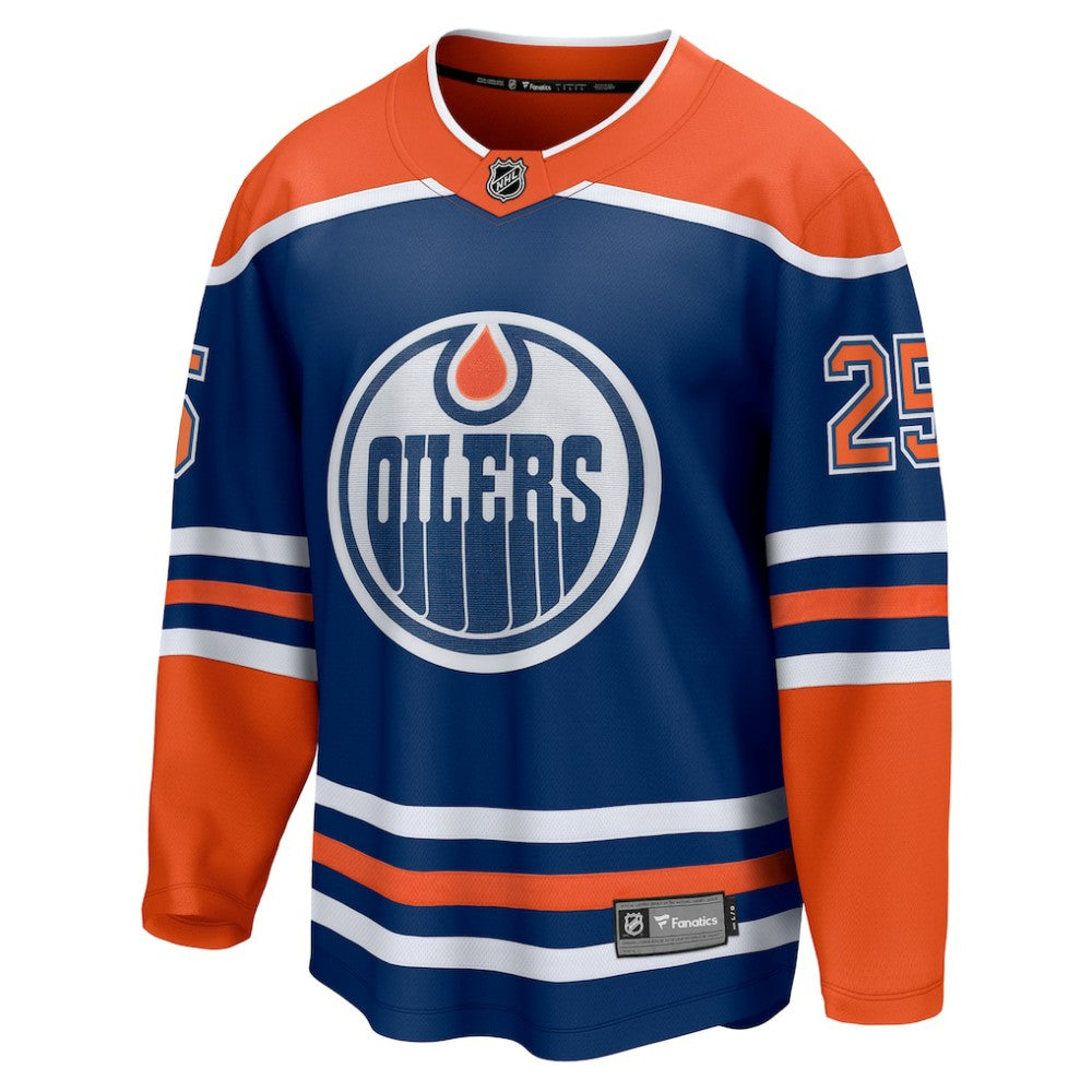 Darnell Nurse Edmonton Oilers Fanatics Home Breakaway Player Jersey Royal