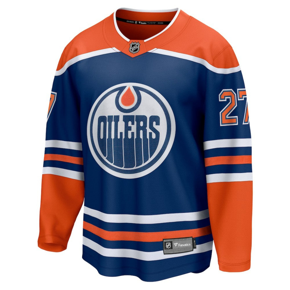 Brett Kulak Edmonton Oilers Fanatics Home Breakaway Player Jersey Royal