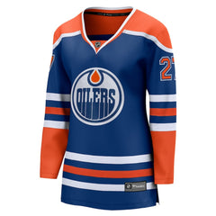 Brett Kulak Edmonton Oilers Fanatics Women's Home Breakaway Player Jersey Royal