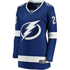 Zach Bogosian Tampa Bay Lightning Fanatics Women's Home Breakaway Player Jersey Blue