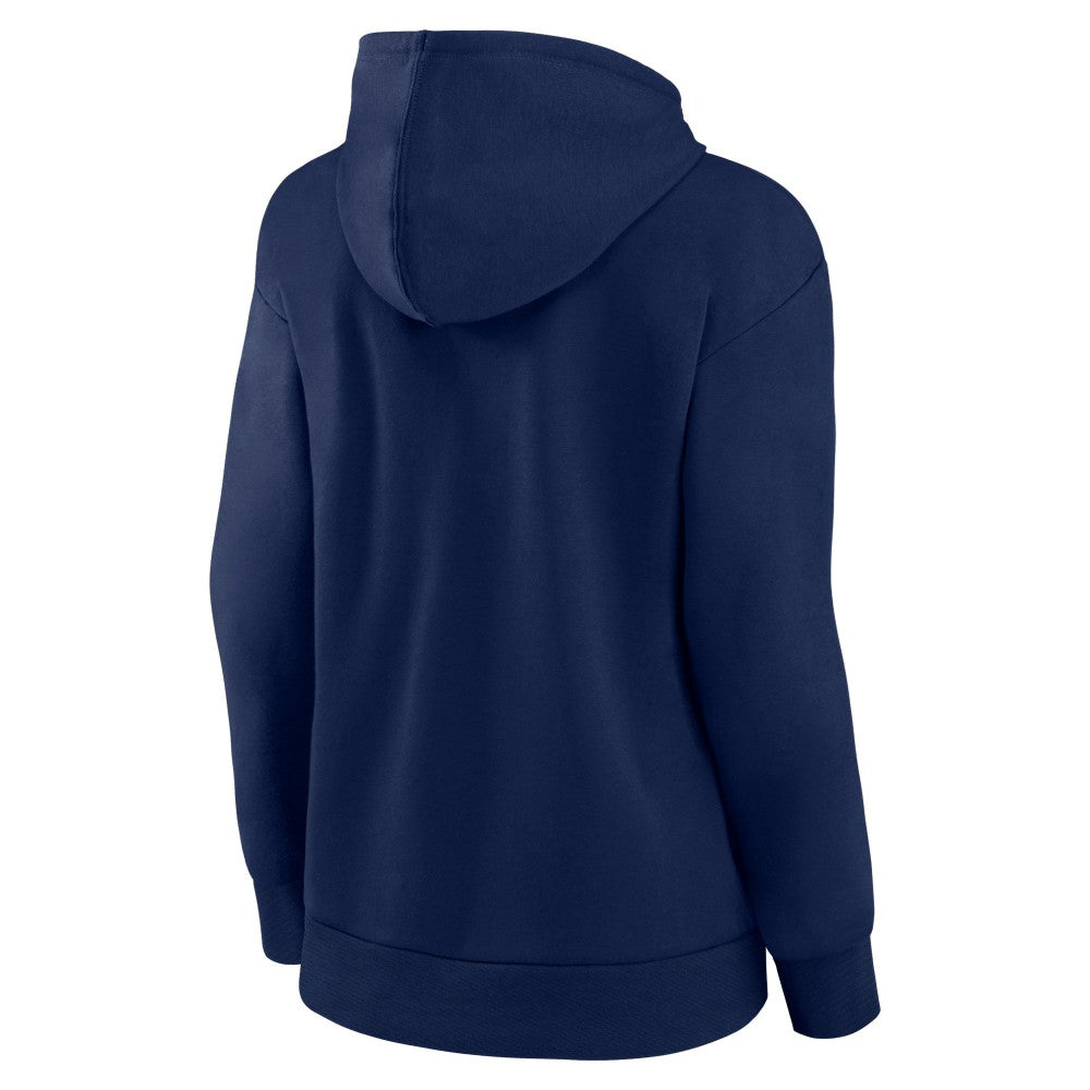 Cleveland Guardians Women's Live For It Pullover Hoodie Navy