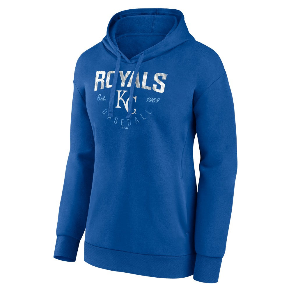 Kansas City Royals Women's Team Live For It Pullover Hoodie Royal