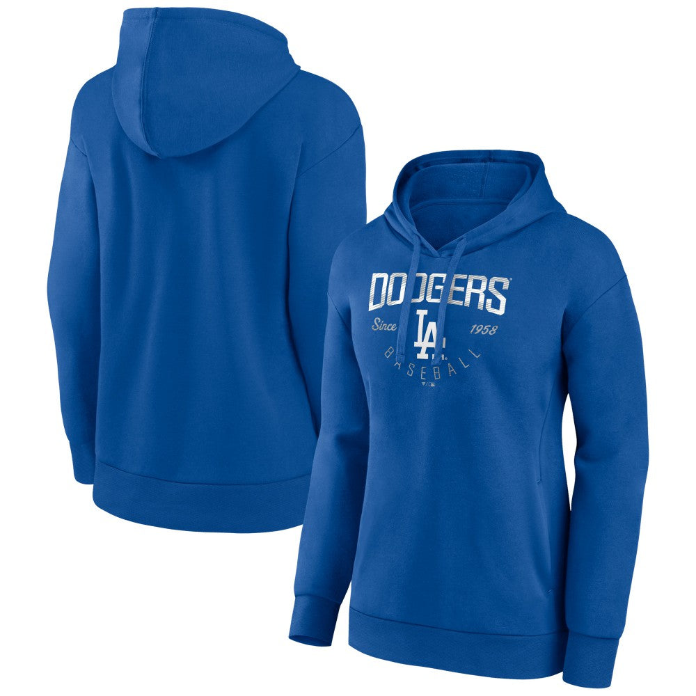 Los Angeles Dodgers Women's Team Live For It Pullover Hoodie Royal