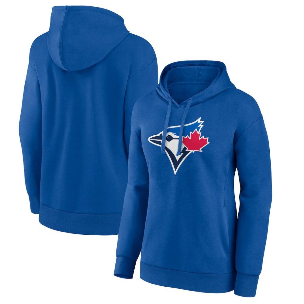 Toronto Blue Jays Women's Core Logo Pullover Hoodie Royal