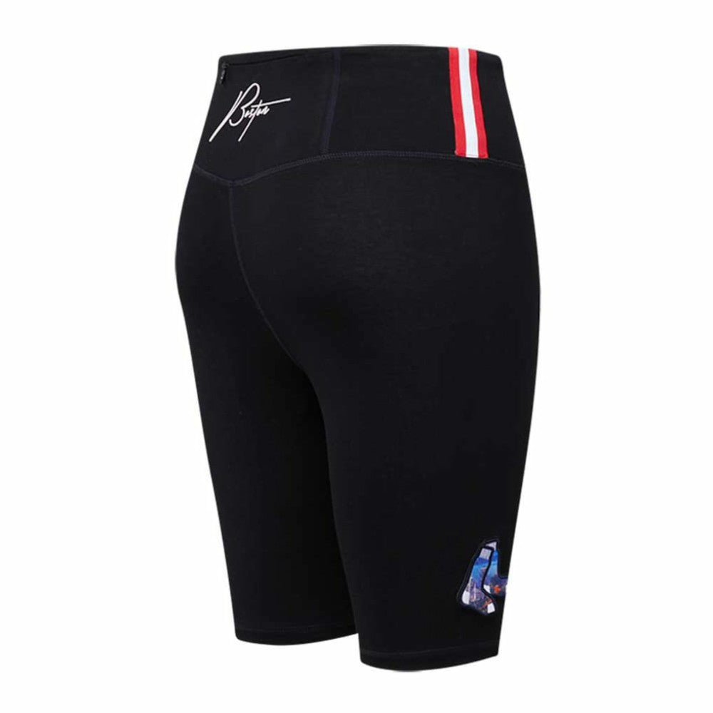 Boston Red Sox Pro Standard Women's City Scape Bike Shorts Black