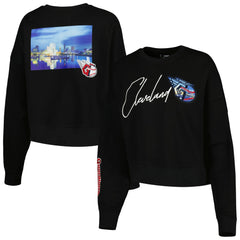 Cleveland Guardians Pro Standard Women's City Scape Pullover Sweatshirt Black