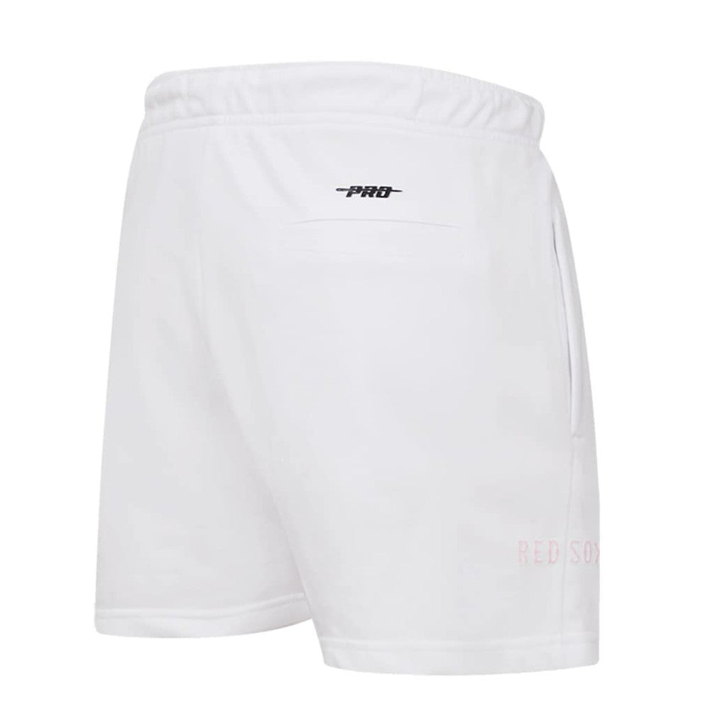 Boston Red Sox Pro Standard Women's Washed Neon Shorts White