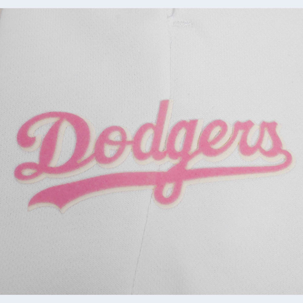 Los Angeles Dodgers Pro Standard Women's Washed Neon Shorts White