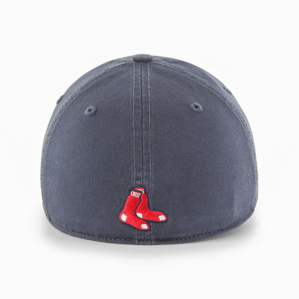 Boston Red Sox Primary Team Logo David Ortiz #34 Fitted Franchise Hat Blue | 47 brand