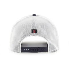 Boston Red Sox Primary Team Logo American Flag Fill Trucker Snapback Hat Blue | 47 brand