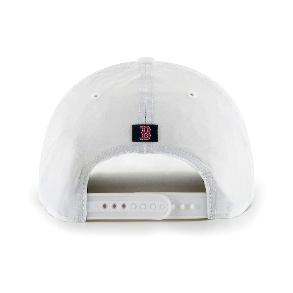 Boston Red Sox Primary Team Logo Suburbia Captain Snapback Hat White | 47 brand
