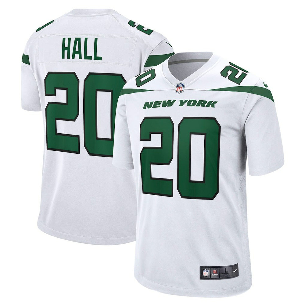 Breece Hall New York Jets Away Game Player Jersey - White