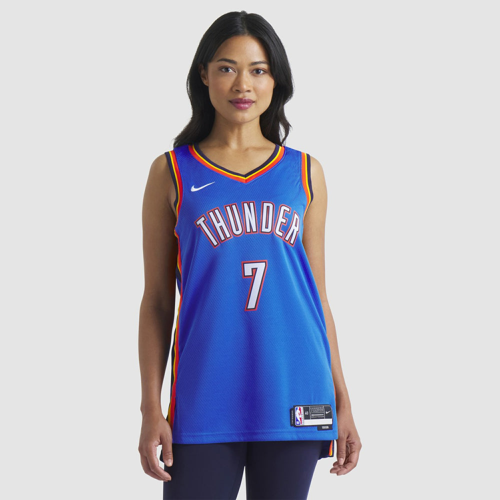 Chet Holmgren Oklahoma City Thunder Unisex 2022 NBA Draft First Round Pick Player Swingman Jersey - Icon Edition - Blue