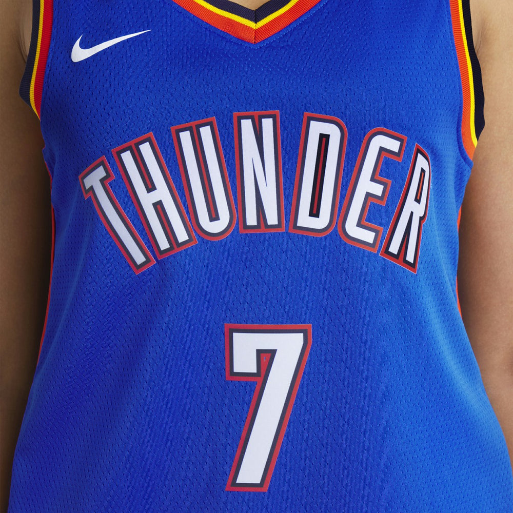 Chet Holmgren Oklahoma City Thunder Unisex 2022 NBA Draft First Round Pick Player Swingman Jersey - Icon Edition - Blue