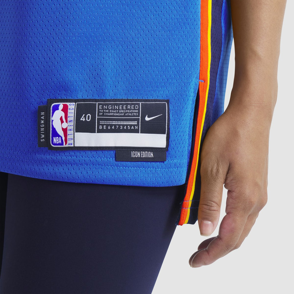 Chet Holmgren Oklahoma City Thunder Unisex 2022 NBA Draft First Round Pick Player Swingman Jersey - Icon Edition - Blue