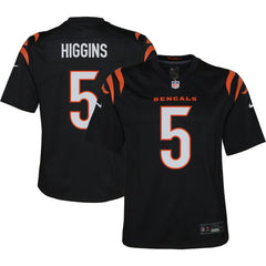 Tee Higgins Cincinnati Bengals Youth Game Jersey - Black