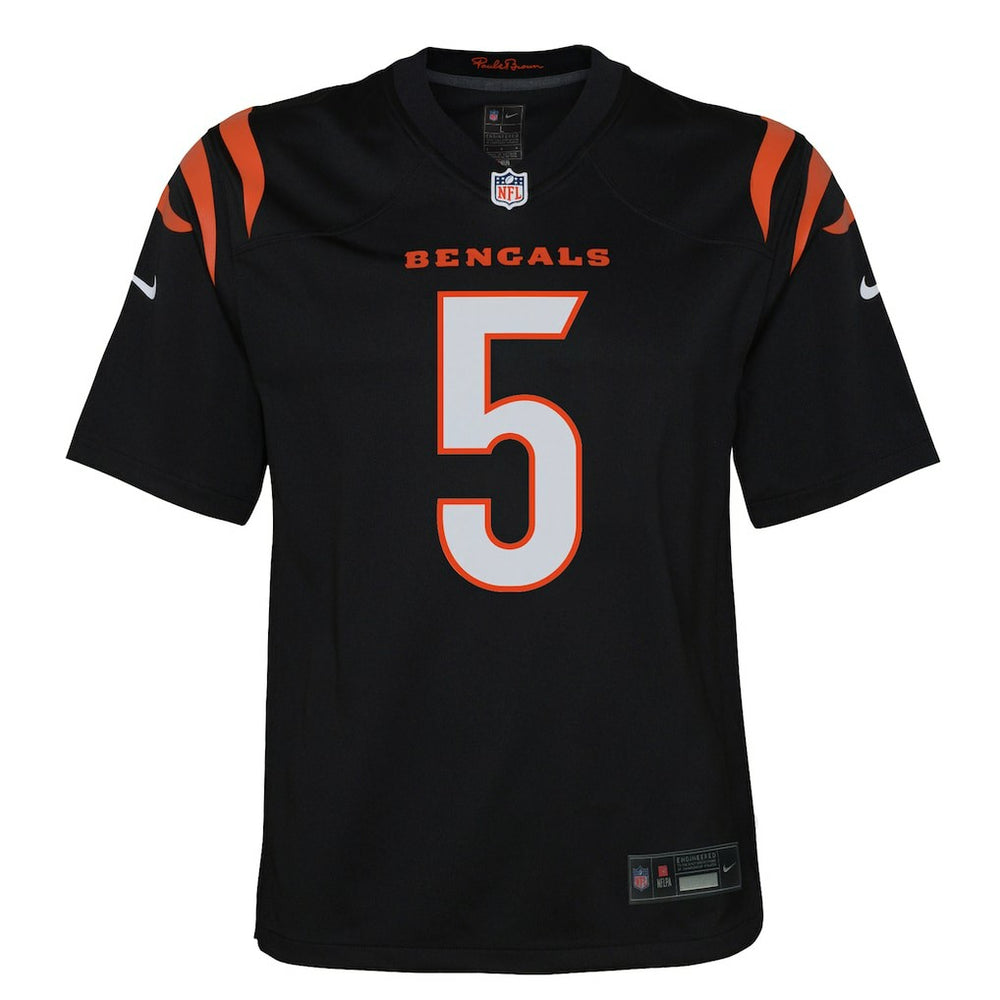 Tee Higgins Cincinnati Bengals Youth Game Jersey - Black