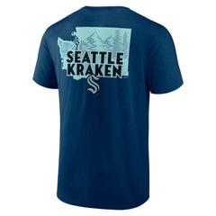 Seattle Kraken Territorial T-Shirt Deep Sea Blue