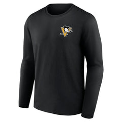 Pittsburgh Penguins Territorial Long Sleeve T-Shirt Black