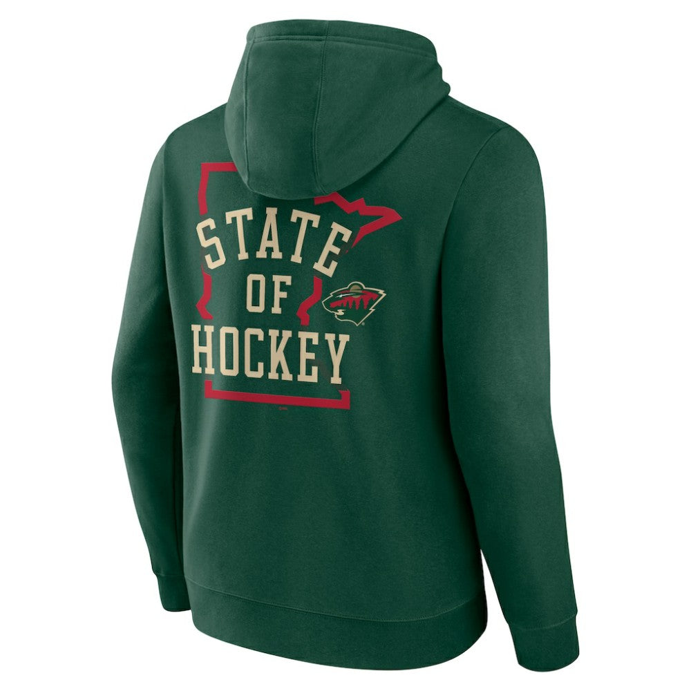 Minnesota Wild Territorial Pullover Hoodie Green