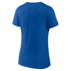 St. Louis Blues Women's Proclamation V-Neck T-Shirt Blue