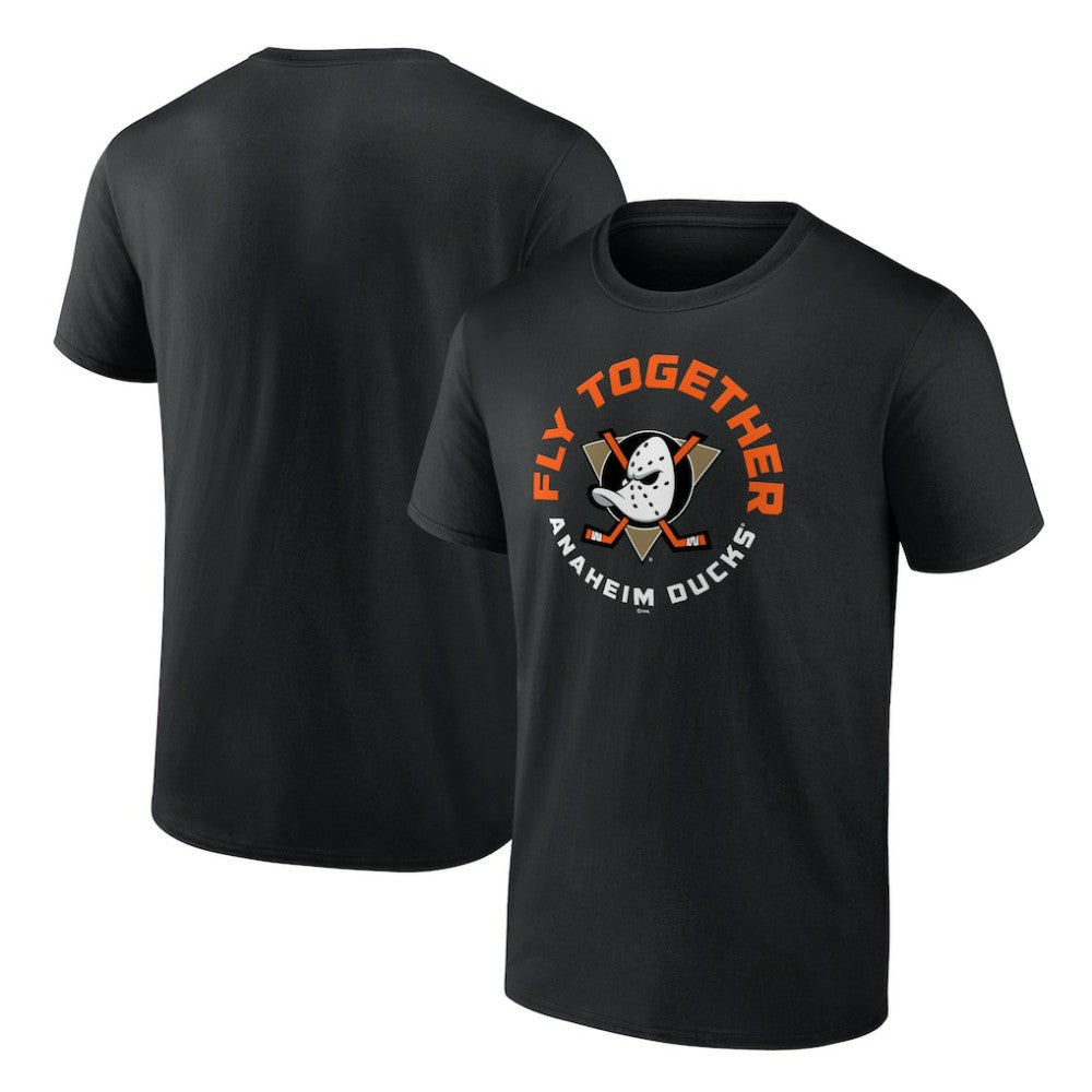 Anaheim Ducks Represent T-Shirt Black