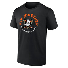 Anaheim Ducks Represent T-Shirt Black