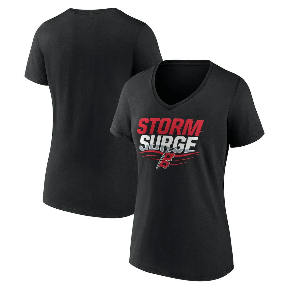 Carolina Hurricanes Women's Represent V-Neck T-Shirt Black
