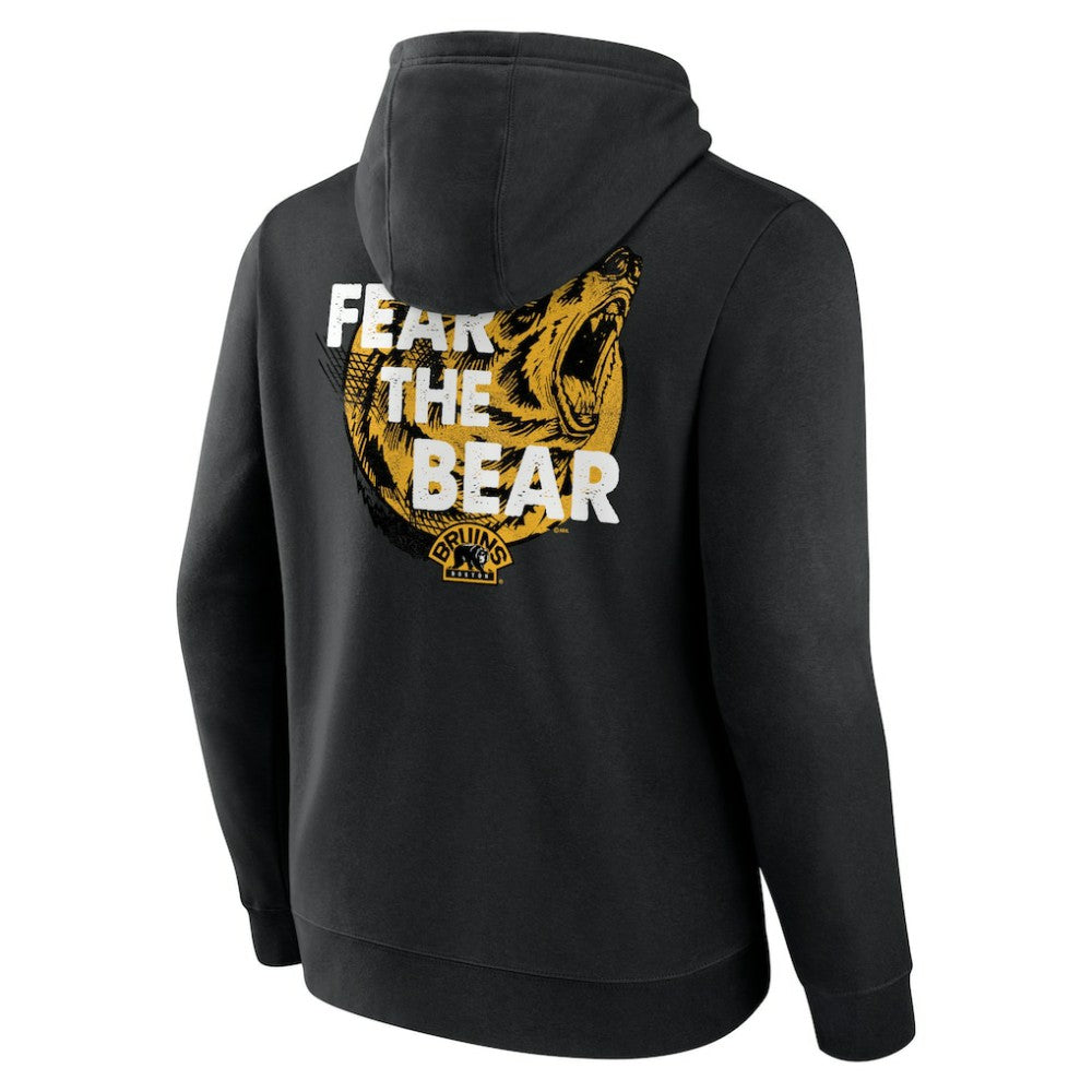 Boston Bruins Territorial Pullover Hoodie Black