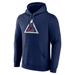 Colorado Avalanche Alternate Team Logo Pullover Hoodie Navy