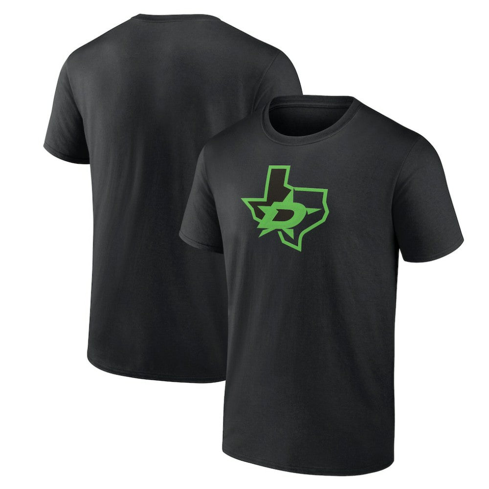 Dallas Stars Alternate Logo T-Shirt Black