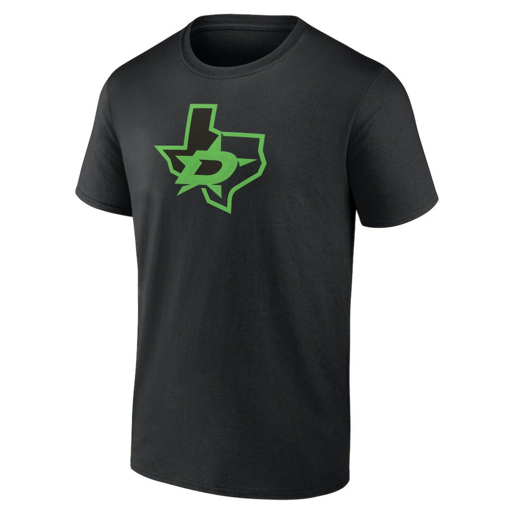 Dallas Stars Alternate Logo T-Shirt Black