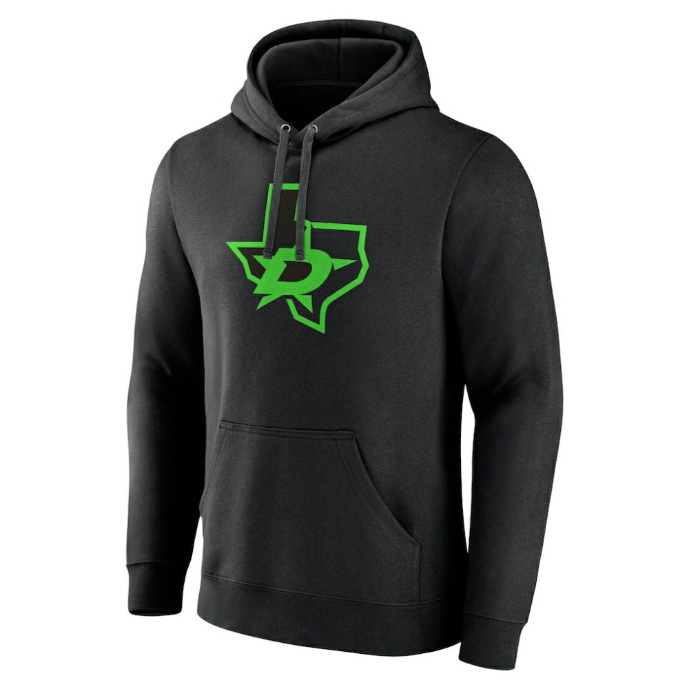 Dallas Stars Alternate Logo Pullover Hoodie Black