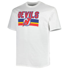 New Jersey Devils Fanatics Big & Tall Special Edition 2.0 T-Shirt White