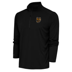 Boston Bruins Antigua Special Edition 2.0 Tribute Quarter-Zip Pullover Top Black