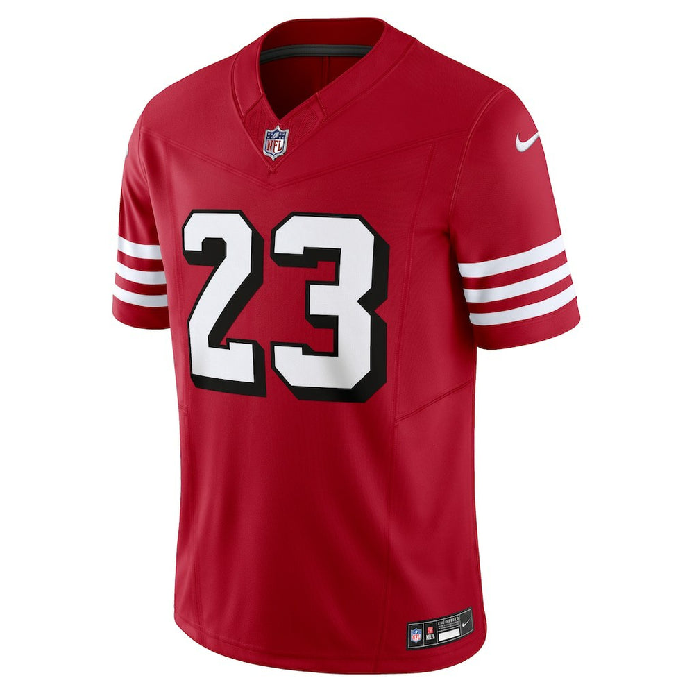 Christian McCaffrey San Francisco 49ers Vapor F.U.S.E. Limited Jersey - Scarlet
