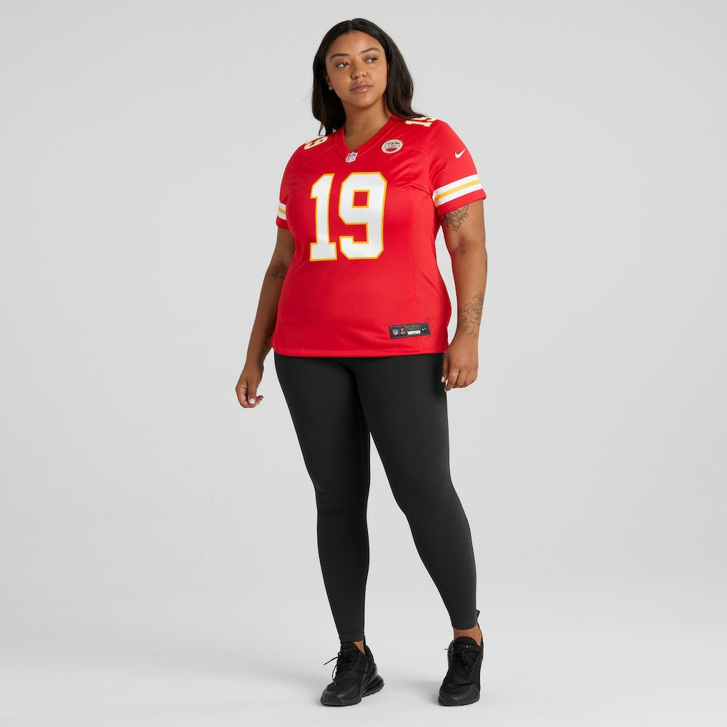 Kadarius Toney Kansas City Chiefs Women's Game Player Jersey - Red