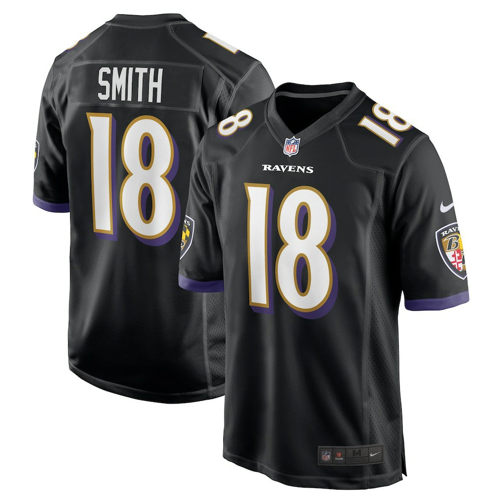 Roquan Smith Baltimore Ravens Alternate Game Jersey - Black