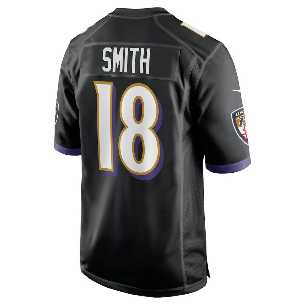 Roquan Smith Baltimore Ravens Alternate Game Jersey - Black