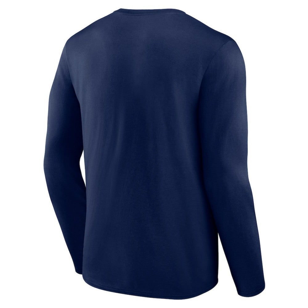 Montreal Canadiens Primary Logo Team Long Sleeve T-Shirt Navy