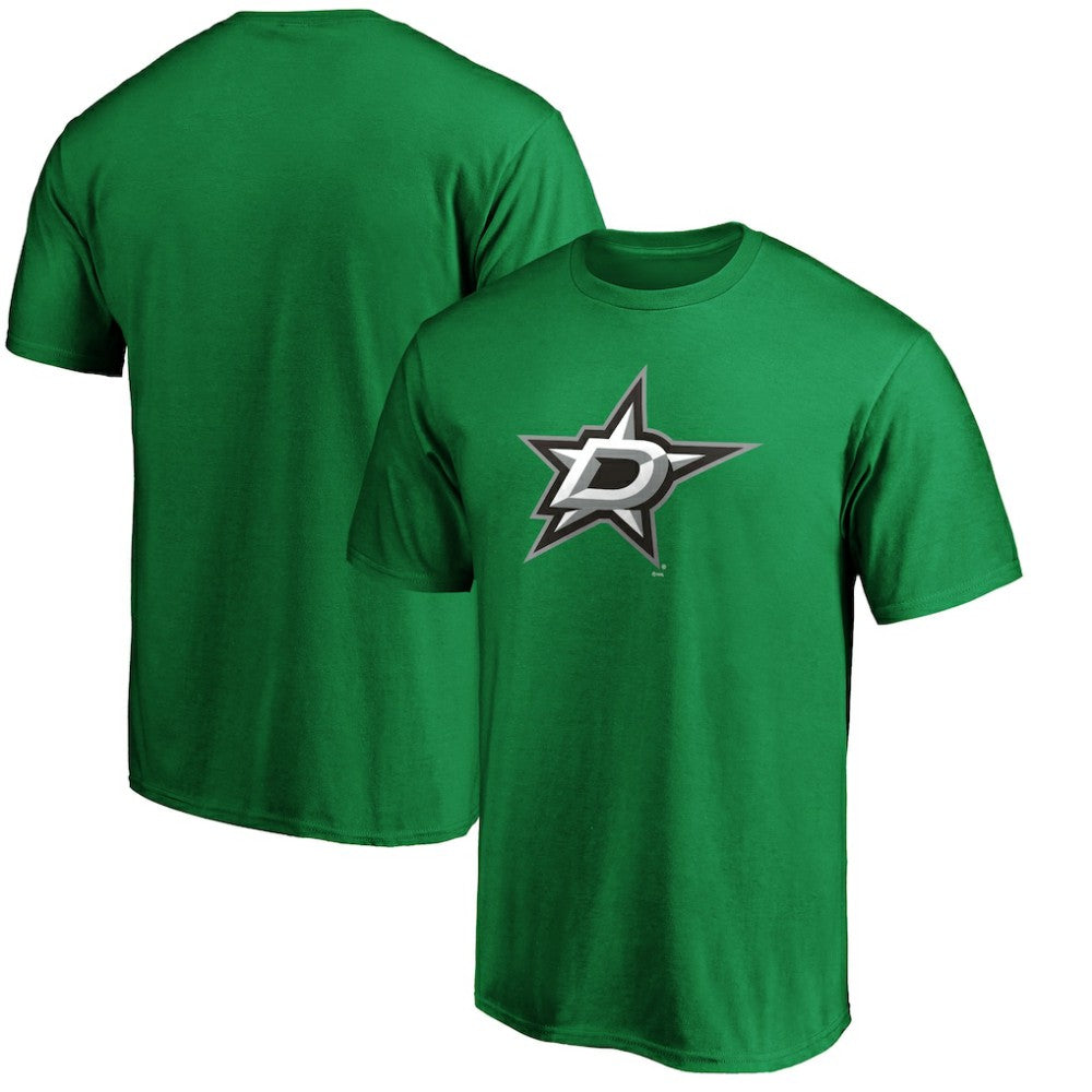 Dallas Stars Primary Logo T-Shirt Kelly Green